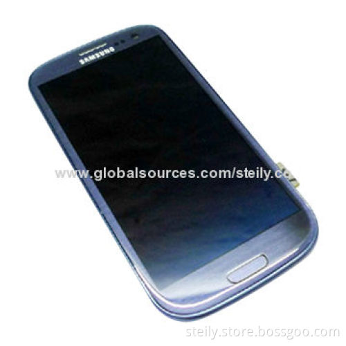 Blue/Red/Golden LCD with Touchscreen Digitizer Assembly, Ideal for Samsung Galaxy S3 i9300